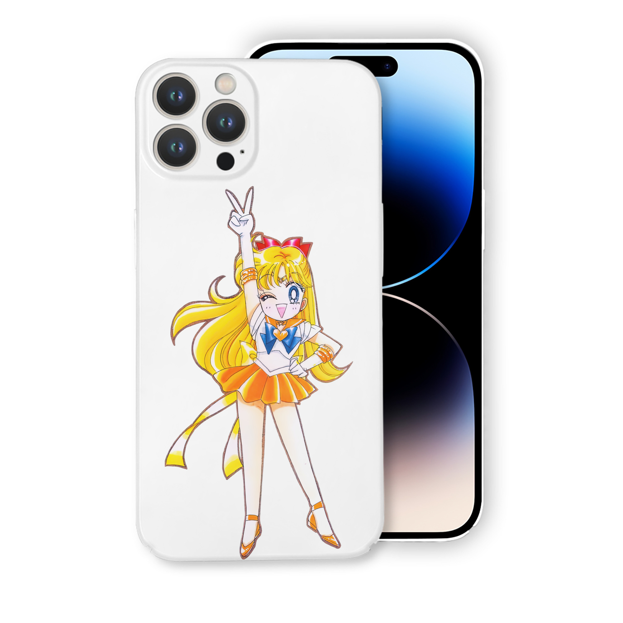 （画像用） 美少女戦士セーラームーン 愛野 美奈子 あいの みなこ Sailor Moon Aino Minako 【iPhone 14シリーズ対応】ハードケース